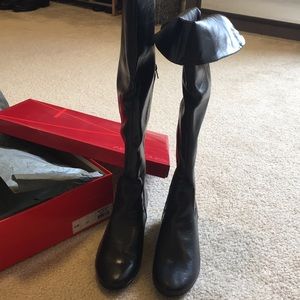 Aerosoles black high boots BRAND NEW